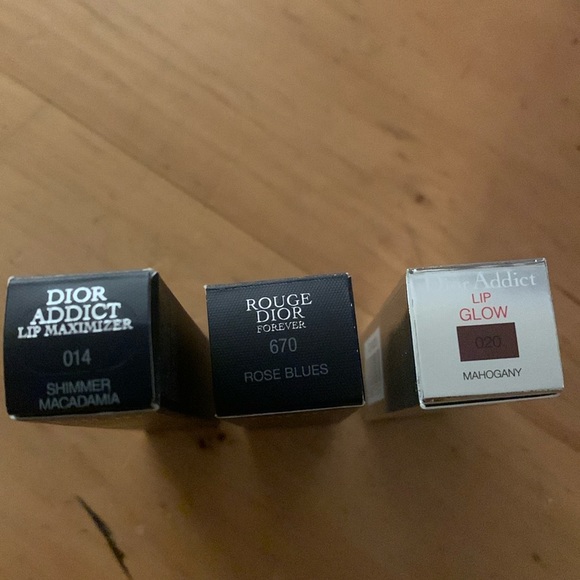 BNIB- Dior- Lip Bundle X3- Glow, Maximizer and Intense Couture Color  💄 - Picture 5 of 10